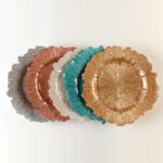 Wholesale Glass Charger Plate PZ-032